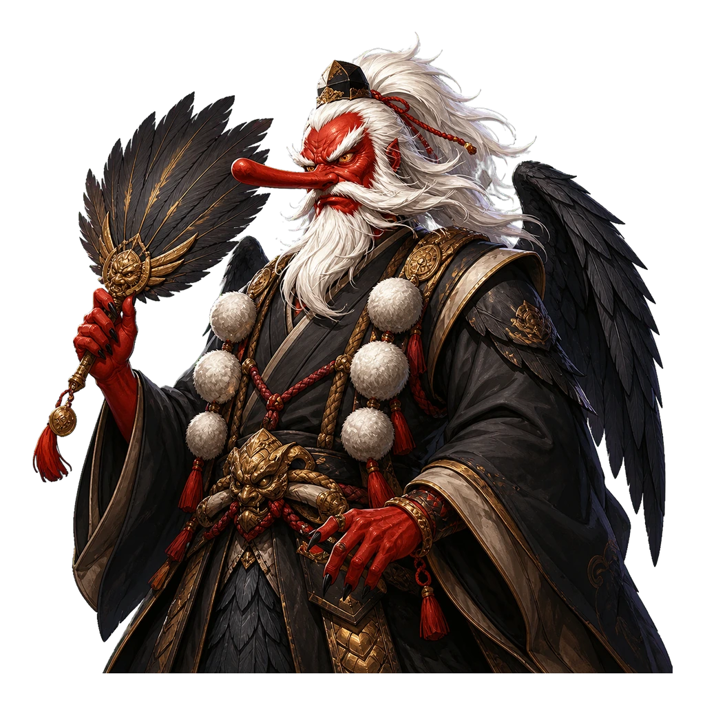 Daitengu yokai character