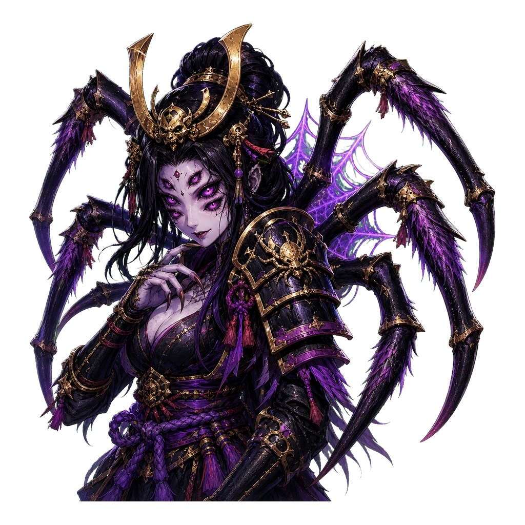 Tsuchigumo yokai character